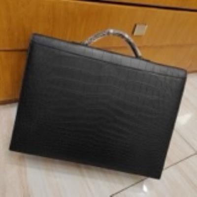 wholesale quality sac a depeches 38 matte crocodile noir phw